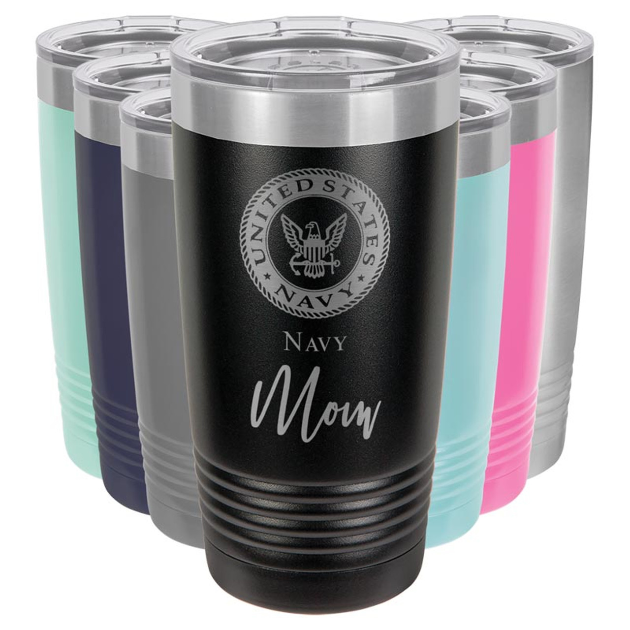 Miami University Mom and Dad Tumbler Set