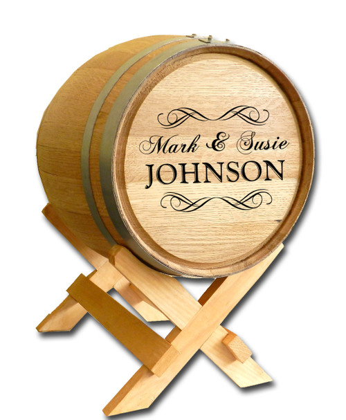 Wedding Barrel Design B502: Fancy