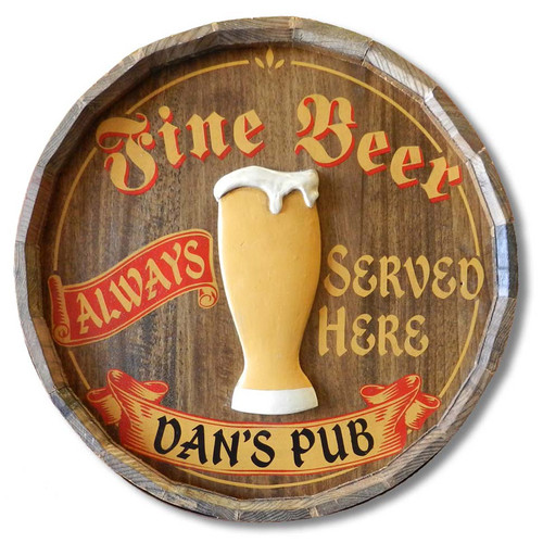 Fine Beer Vintage Pub Sign