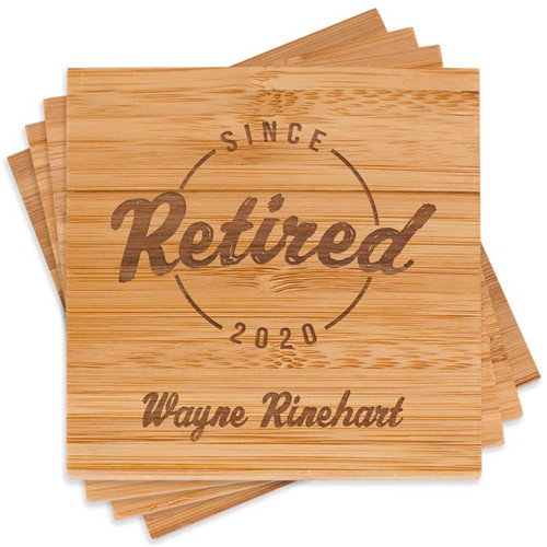Retirement Coaster Set Retirement Coaster Set