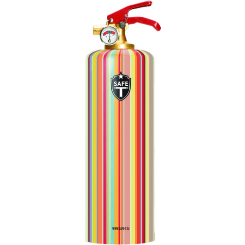 Rainbow Striped Fire Extinguisher