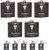 Personalized Tuxedo Flask - Complete Set