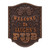 Personalized Pub Welcome Plaque - Antique Copper Finish