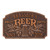 Quality Crafted Beer Plaque - Antique Copper Finish