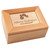 Custom Engraved Engineer Gift Maple Wood Keepsake Box