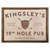 Personalized 19th Hole Pub Golf Sign