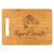 Fishing Gifts - Personalized Cutting Board with Fish Art