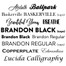 Custom Engraved Beer Mug Font Options