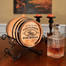 Bourbon Barrel (Wrought Iron Stand)