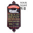 Personalized Train Depot Wall Art