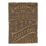 Taproom Brew Pub Plaque - Dark Bronze / Gold