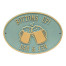 Cheers & Beers Personalized Plaque - Bronze Verdigris