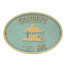 Personalized Tiki Hut Plaque - Bronze Verdigris