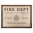 Fire Fighter Personalized Wood Sign