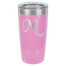 Personalized Tumblers - 20oz Light Purple Custom Engraved Tumbler Mug