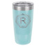 Personalized Tumblers - 20oz Light Blue Custom Engraved Tumbler Mug