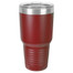 Custom Laser Engravable Tumbler 30 oz in Maroon