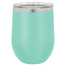 Custom Laser Engravable Tumbler 12 oz Stemless Wine Glass in Teal