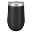 Black Tumbler 16 oz Stemless Wine Glass