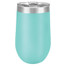 Teal Tumbler 16 oz Stemless Wine Glass