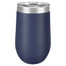 Navy Blue Tumbler 16 oz Stemless Wine Glass