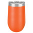 Orange Tumbler 16 oz Stemless Wine Glass