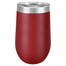 Maroon Red Tumbler 16 oz Stemless Wine Glass