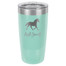 Engraved Horse Lover Tumbler Mug