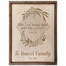 Personalized Scripture Plaque - Psalm 27:1 (Square)