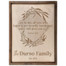 Personalized Scripture Plaque - Matthew 11:28 (Square)