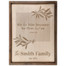 Personalized Scripture Verse Plaque - Rectangle (I John 4:19)