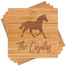 Personalized Horse Lover Coaster Set