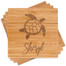 Personalized Sea Turtle Coaster Set