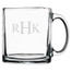 Personalized Coffee Mug Traditional Monogram