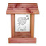 Personalized Cedar Bird Feeder - Knitting