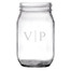 Personalized Mason Jar Classy Monogram