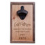 Personalized Birthday Wall Mounted Bottle Opener