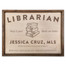 Book Lover Gift - Personalized Wood Plaque