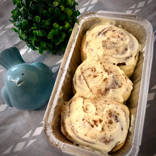 Copy of CLASSIC Cinnamon Rolls with Cream cheese Frosting - 3 pcs