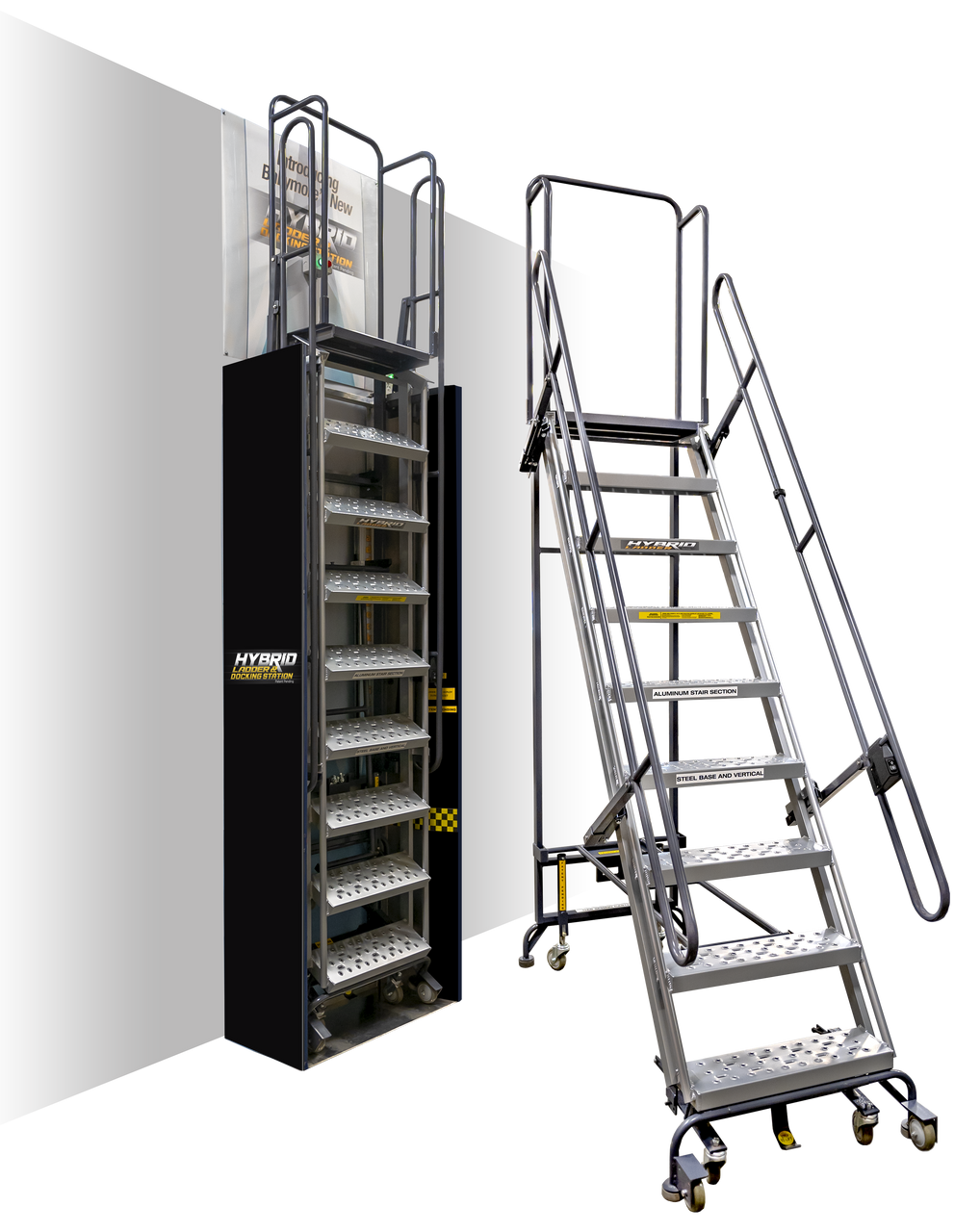 Ballymore Hybrid Docking Station Required for Hybrid Folding Ladders Ballymore Safety Products