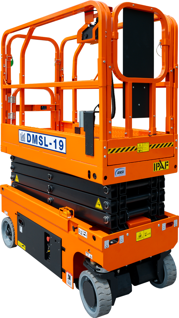 DMSL-19 - Ballymore Drivable Mini Scissor Lift 19' Platform 500 Lb