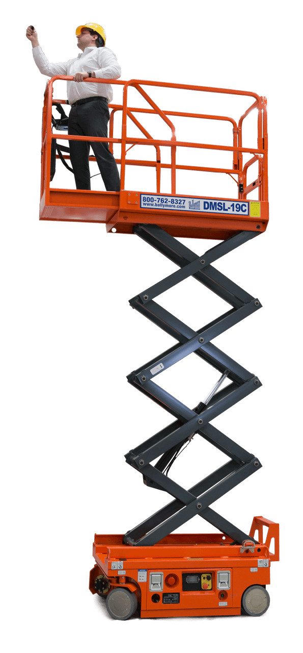 DMSL-12 - Ballymore Drivable Mini Scissor Lift 12' Platform 500 Lb