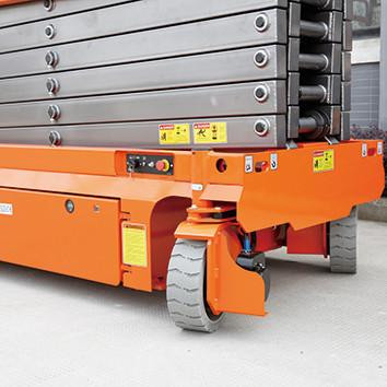 DMSL-26W - Ballymore Drivable Mini Scissor Lift 26' Platform, 1000