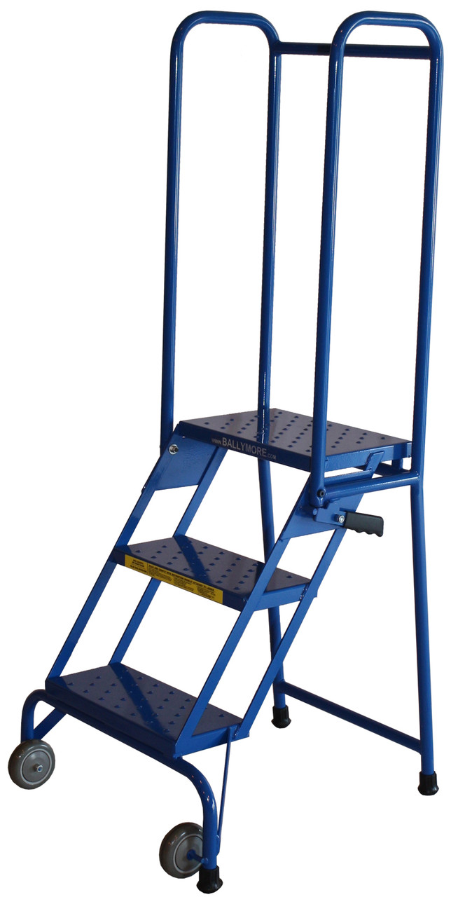 3 Step Modified Lock-N-Stock Folding Ladder - LS32410 - Ballymore