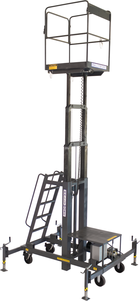 MR-24-AC - 23' 8 AC Powered MRO Lift - Ballymore Safety Products