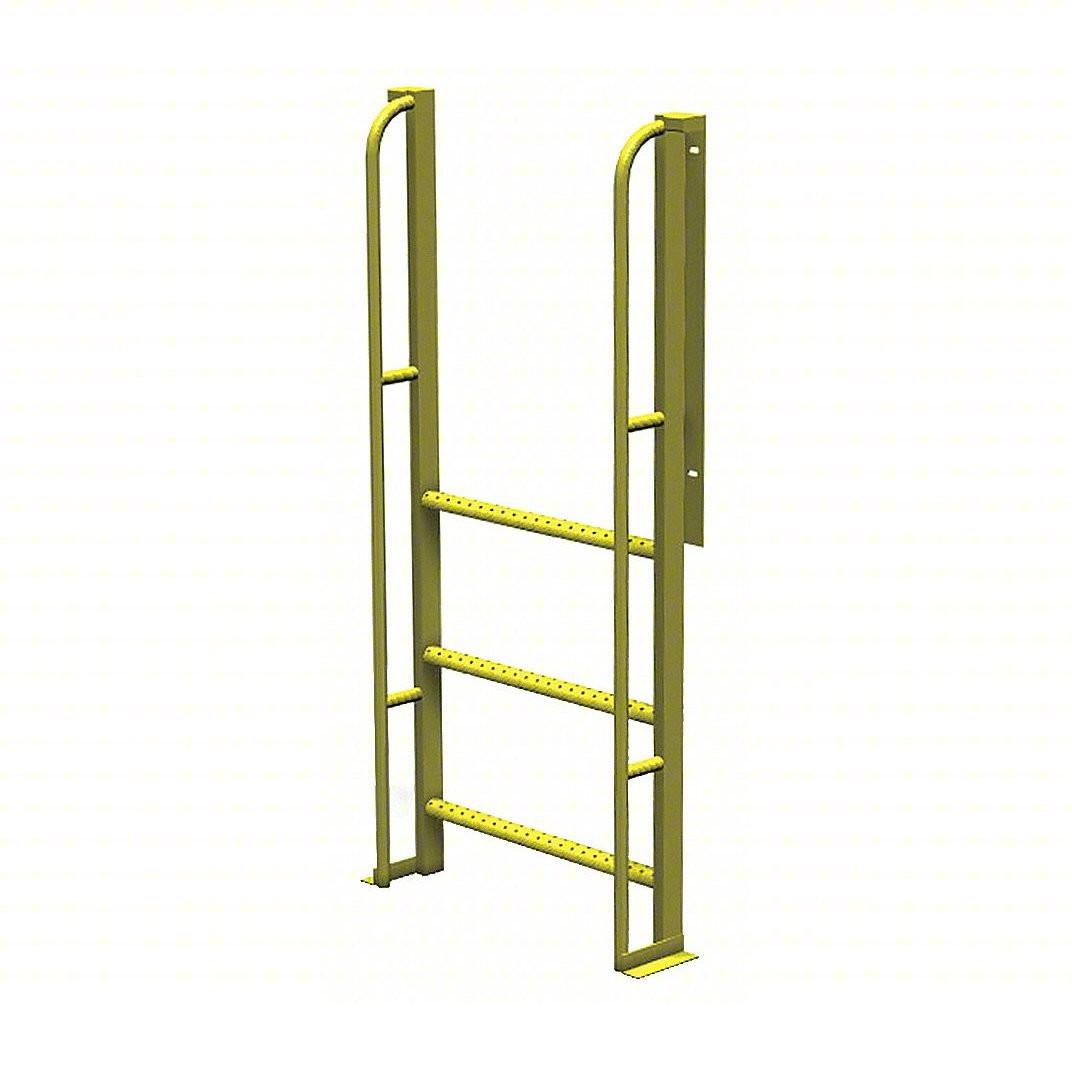 U-Design 3 Rung Crossover Ladder : 1,000 Lb Load Capacity, Steel ...