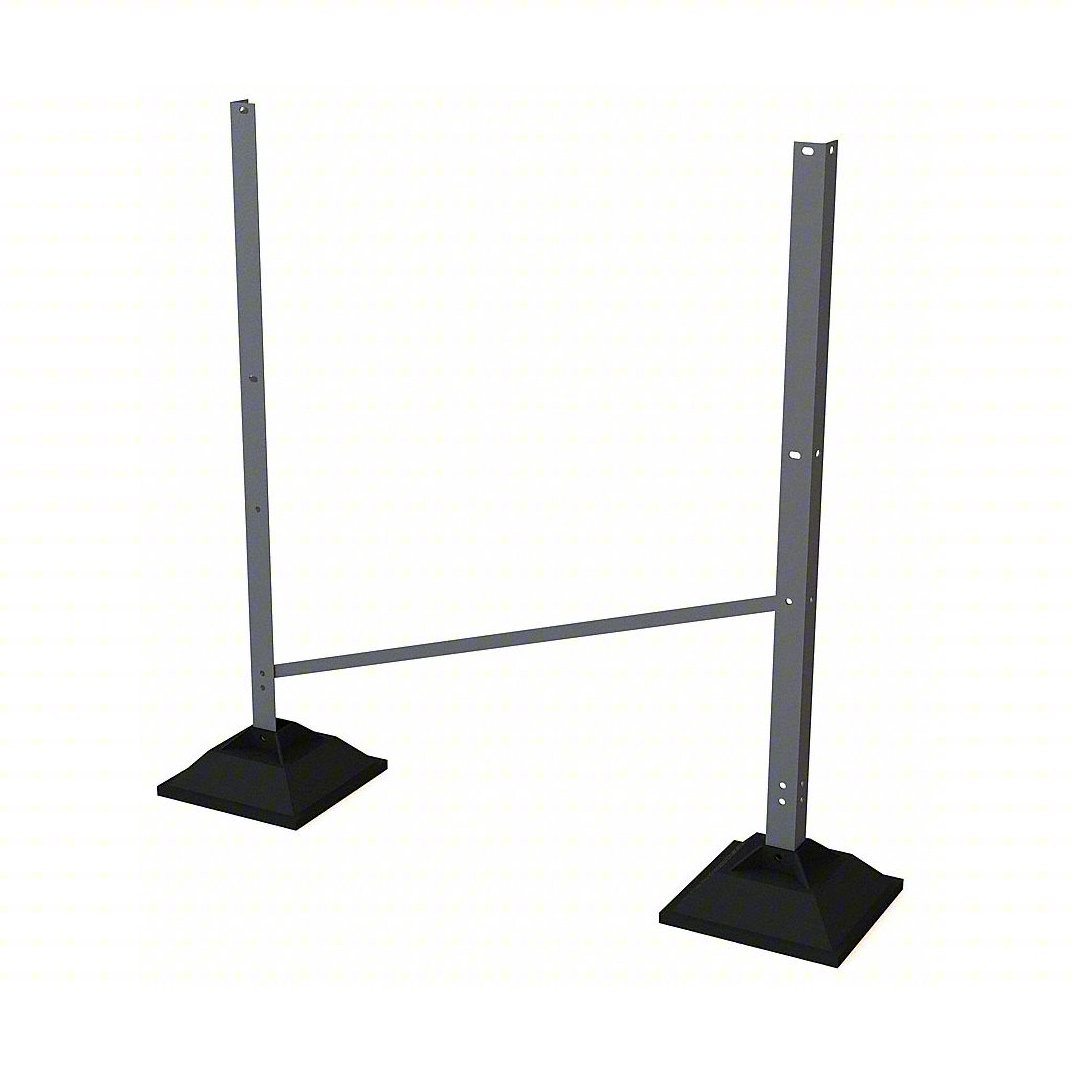 Tri-Arc Support Leg: 30 in Overall Height, 36 in Overall Wide, 500 lb ...
