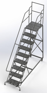 Tri-Arc KD 9 Step Easy Climb Ladder Grip Strut 24 Hr 