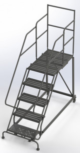 KD 5 Step Easy Climb Ladder Grip Strut 24 HR With Deep Top Step