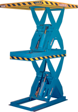 Lift Products Inc. Max Dbl High Scissor Lift Hand Control 86.5 24X48 2K Capacity 